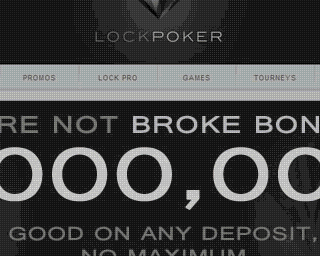 Lock Poker Offering “We’re Not Broke Bonus”