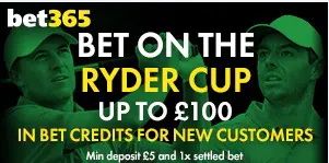 Bet365 Ryder Cup at Bet365