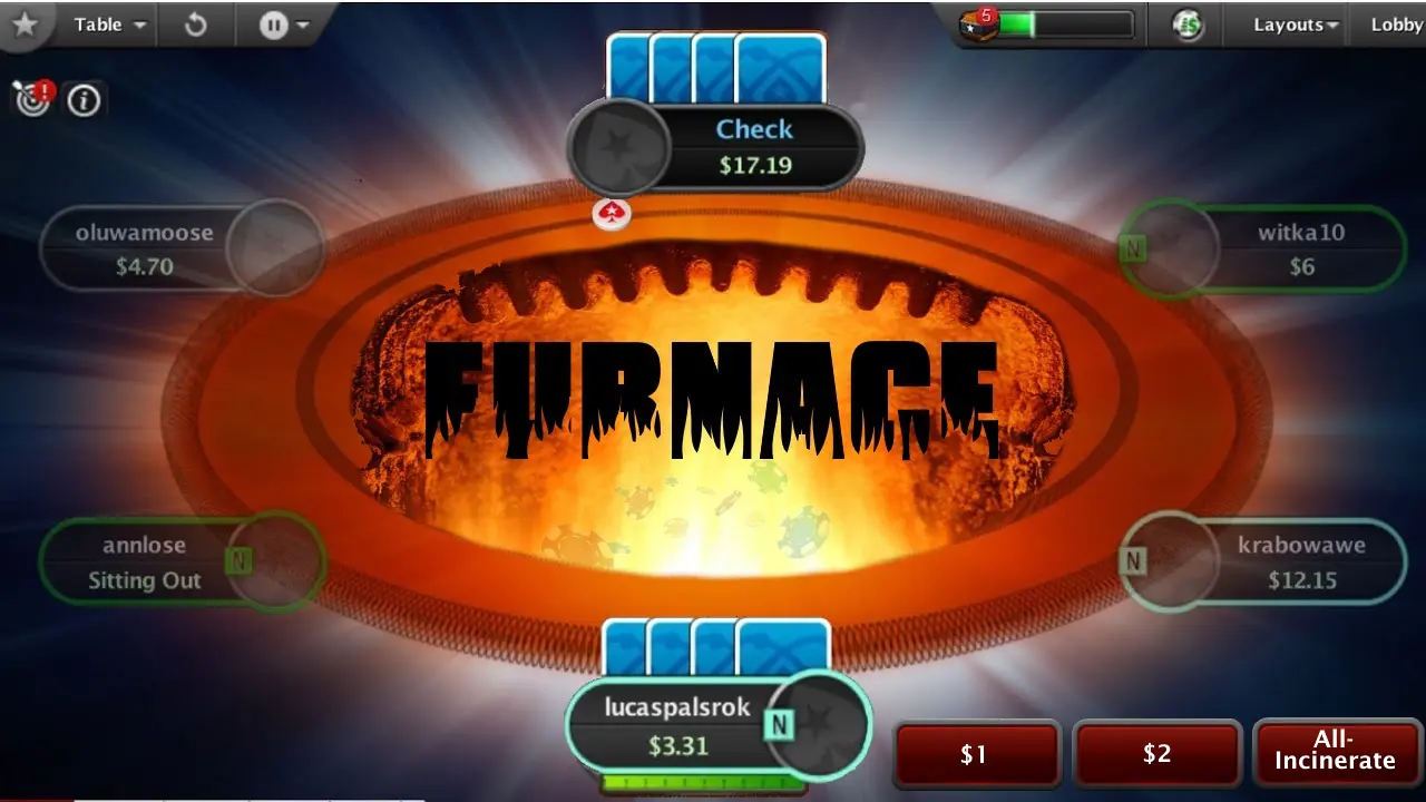 PokerStars Furnace