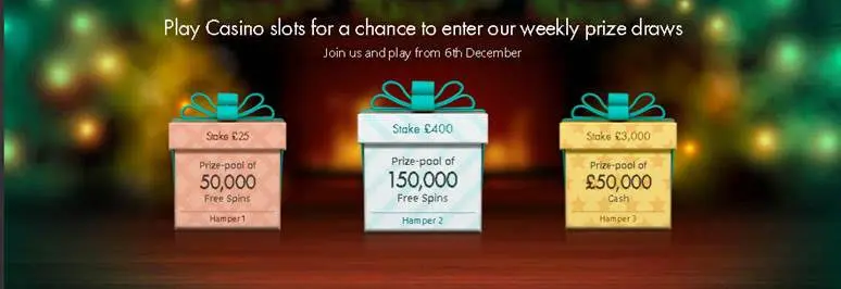 Christmas Countdown at Bet365