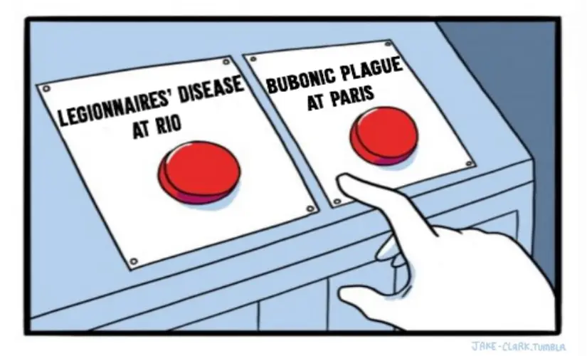 Bobuonic Plague Vs Legionnaires' Disease