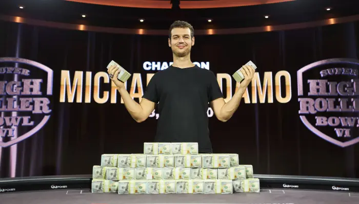 Michael Addamo Super High Roller Bowl VI