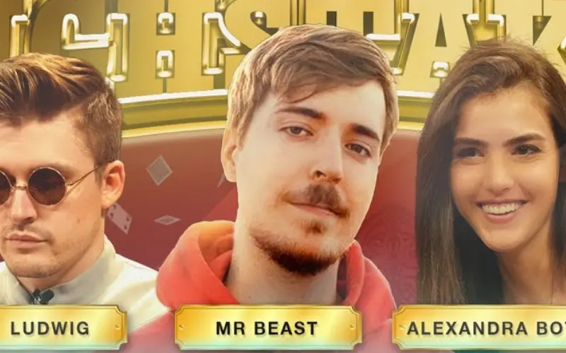 MrBeast High Stakes Poker Hustler Casino Live