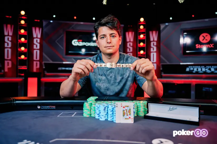 Jake Schindler WSOP bracelet