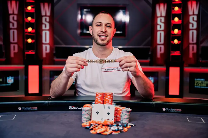 Paul James WSOP bracelet 2022