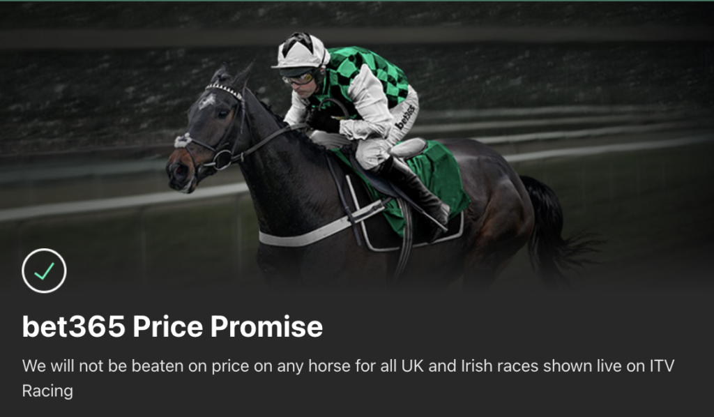 bet365 Price Promise