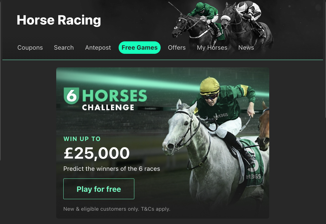 Free-to-Play Horse Racing