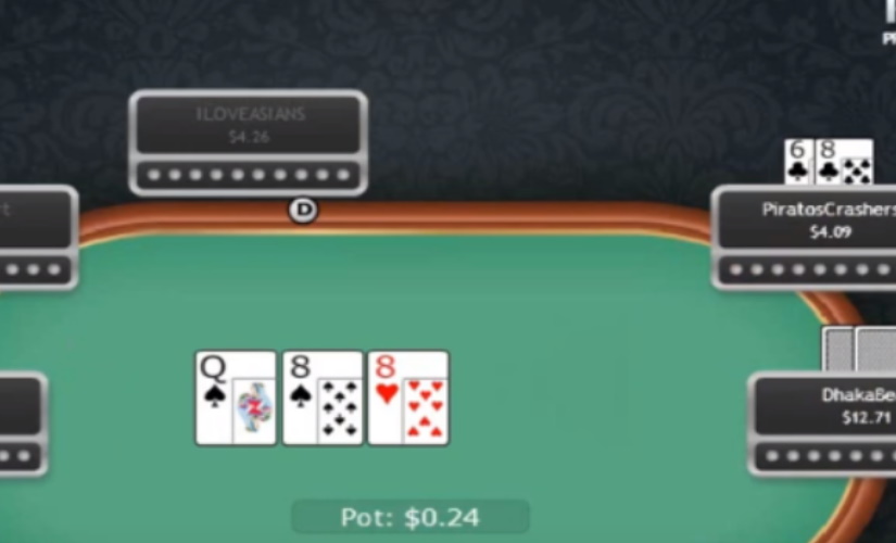 Flopping Trips in No Limit Hold'em