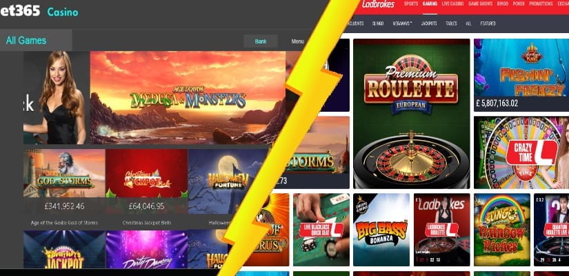 Bet365 Casino Vs Ladbrokes Casino