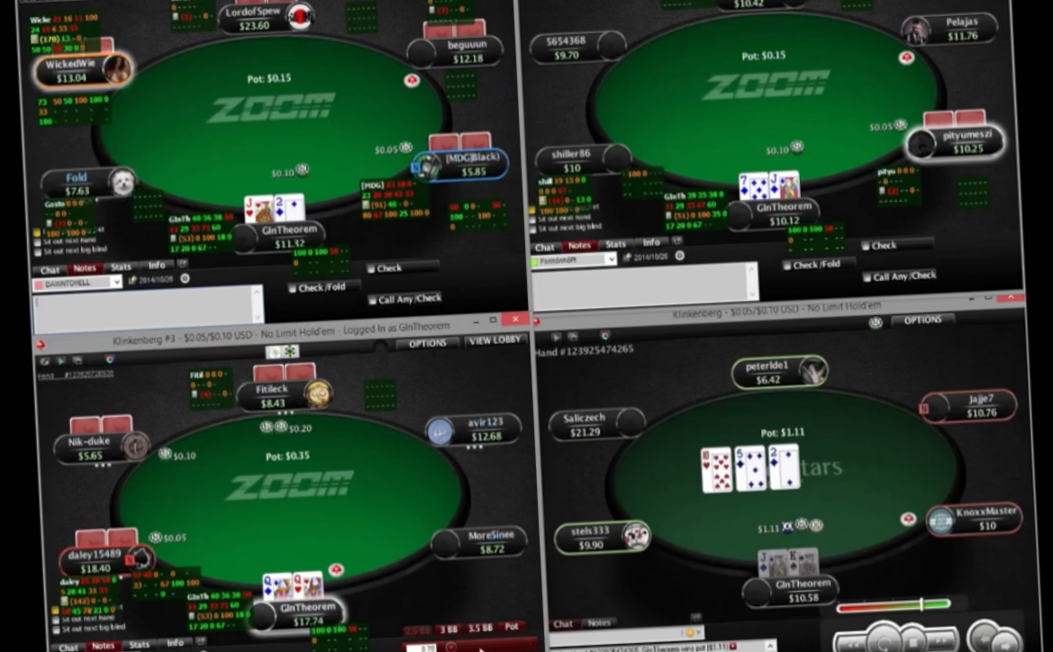Real Time Adjustments Zoom Poker