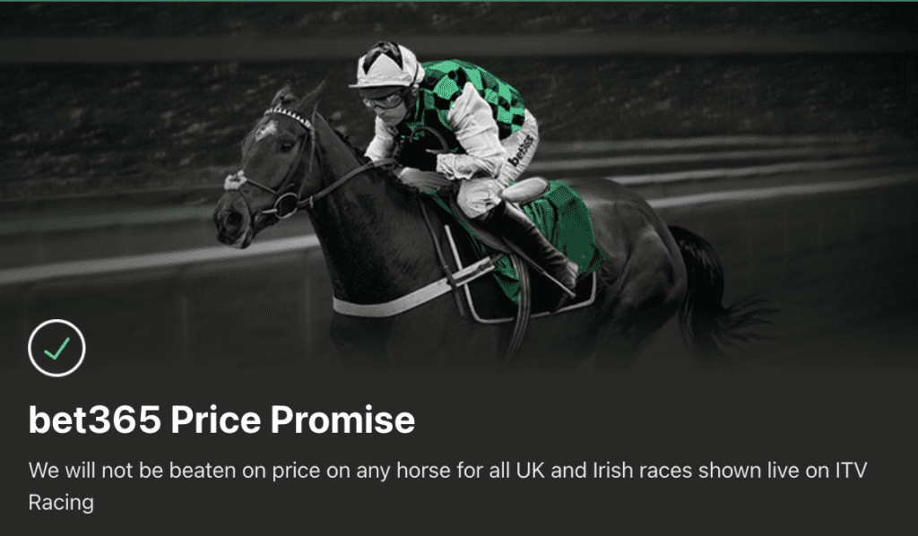 bet365 Price Promise