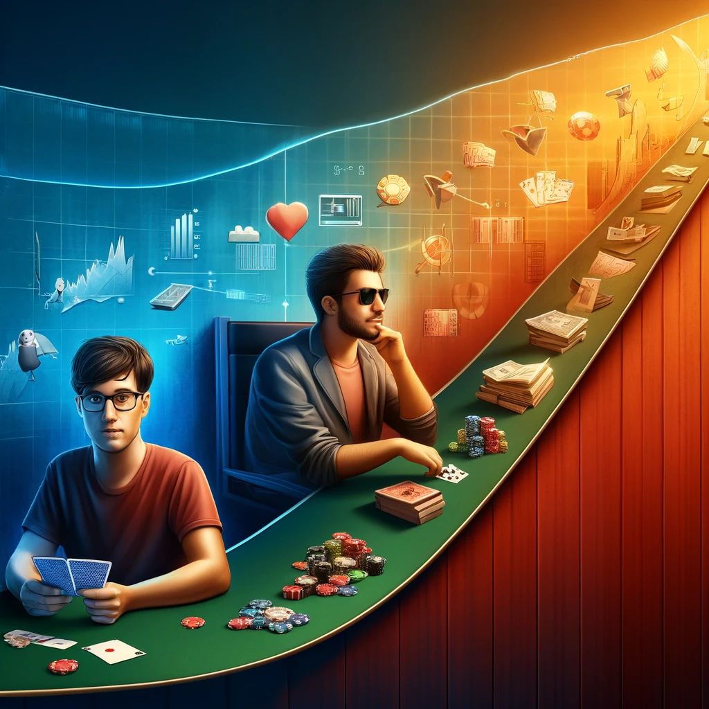 Poker learning curve