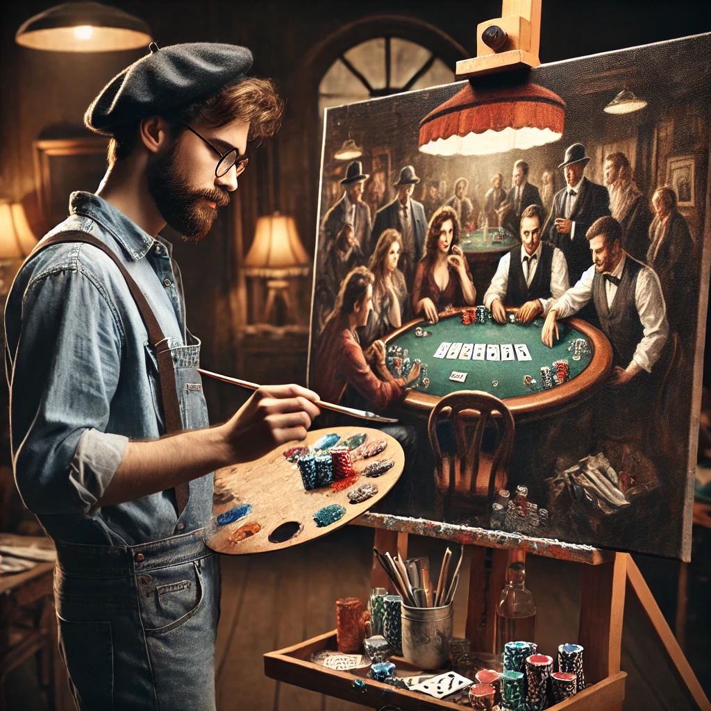 poker art projects