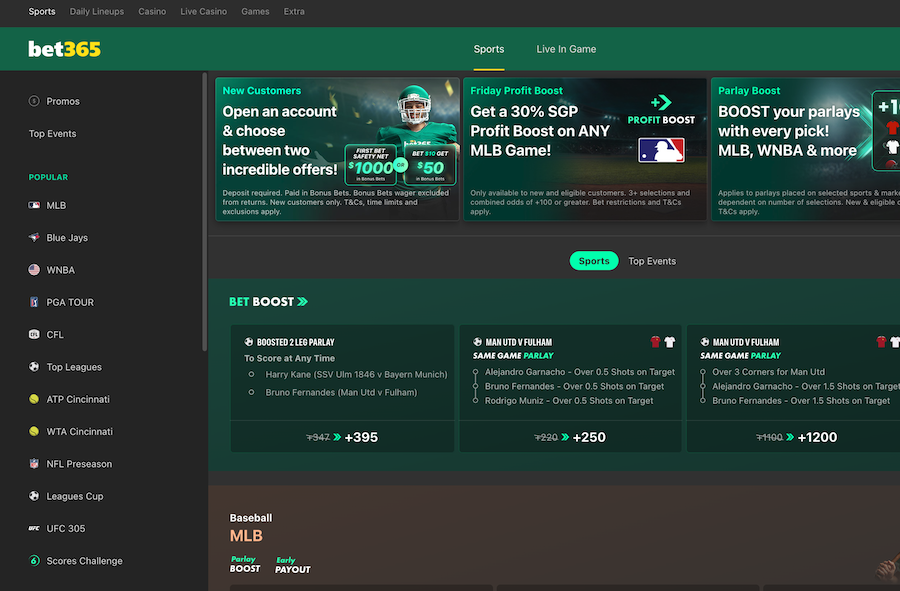 bet365 ontario