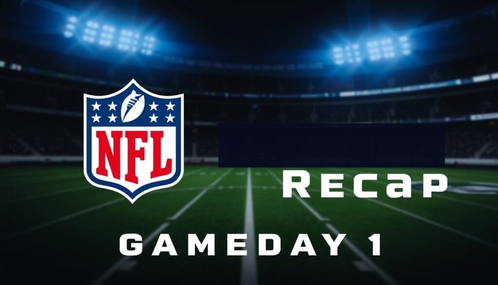 NFL Weekly Recap Gameday 1