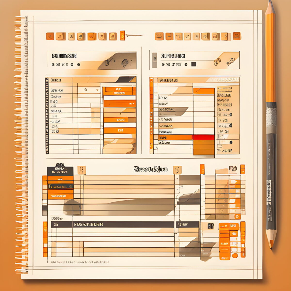 2024 Premier League soccer season printed official report cards pencil sketch, drawing, trending on artstation, by Jackson Pollock, warm color palette