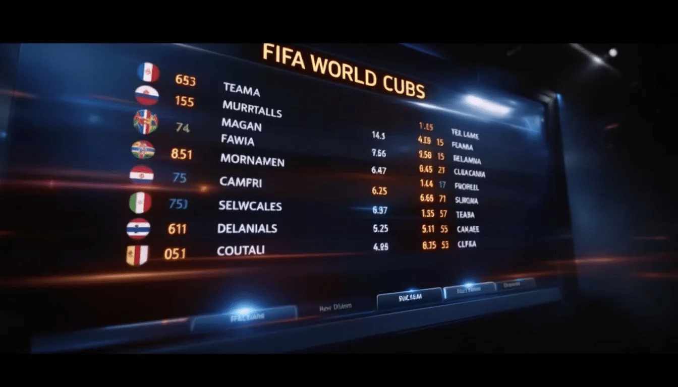 FIFA World Cup Outright Odds displayed in a betting interface.