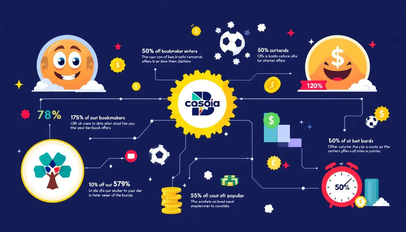 Top bookmakers for bet offers with a focus on popular brands.