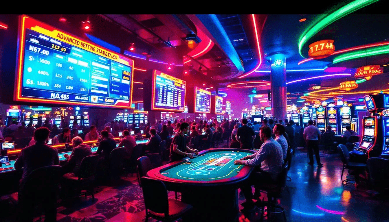 Advanced betting strategies and calculators in action.