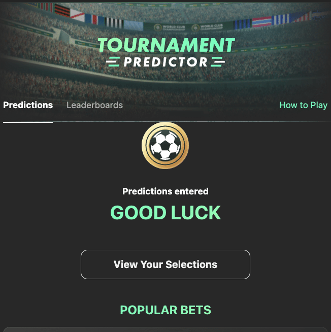 Tournament Predictor