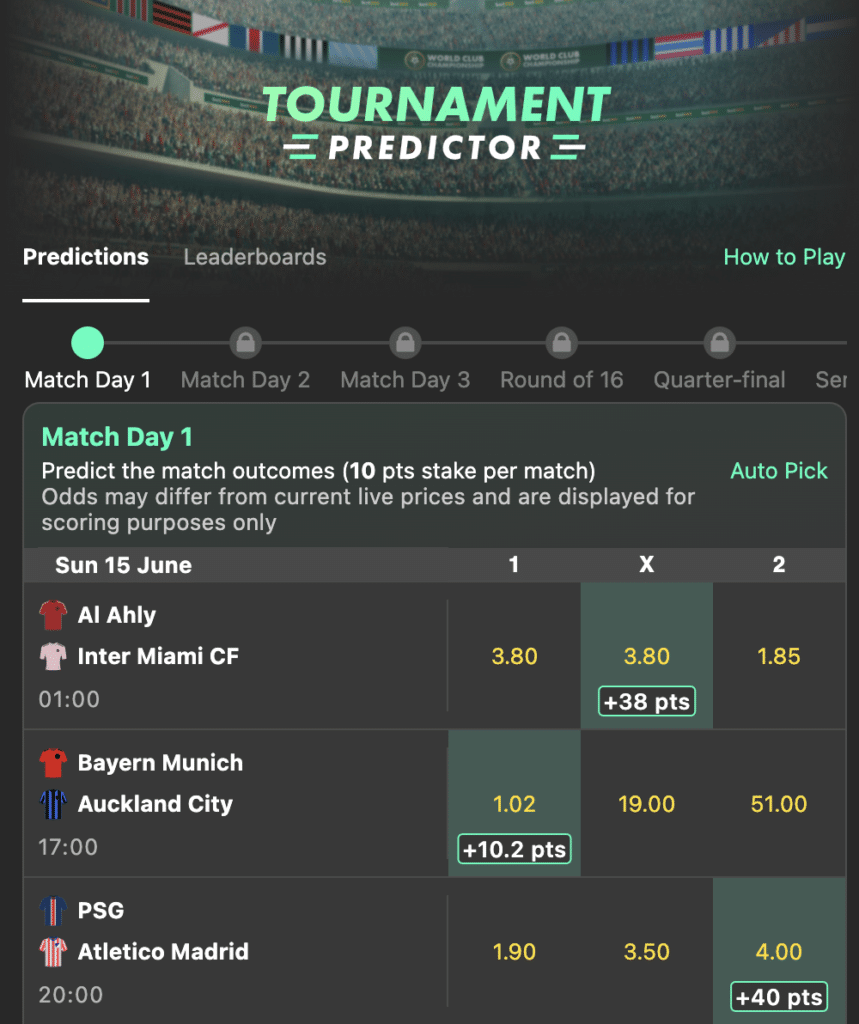 Tournament Predictor