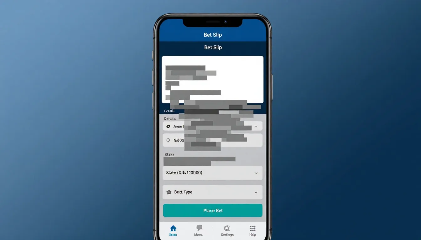 A screenshot showing a bet365 bet slip not showing correctly.