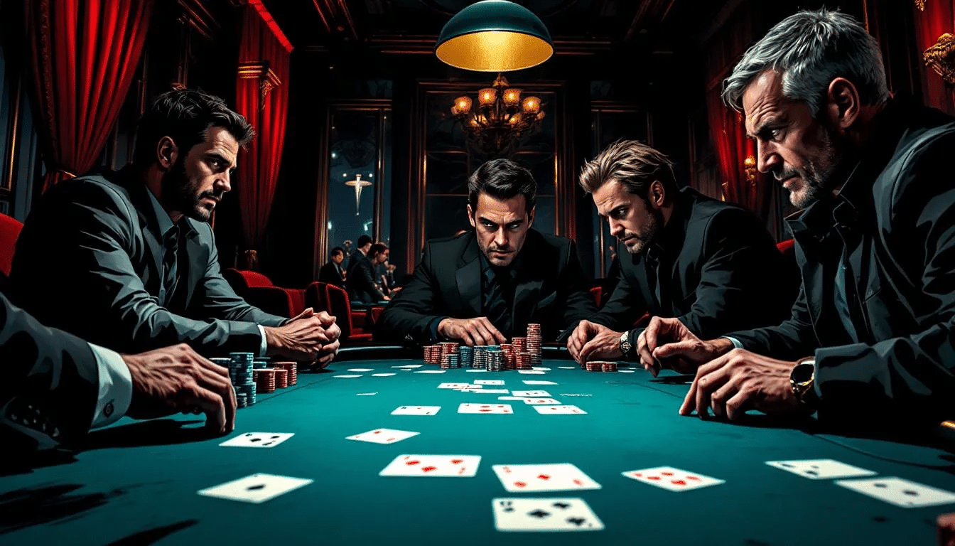 A promotional poster for special poker events in London, including the British Poker Series.