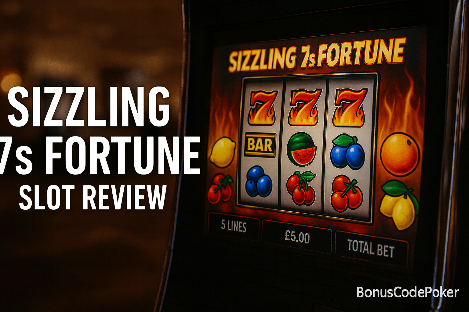 Sizzling 7s Fortune Slot