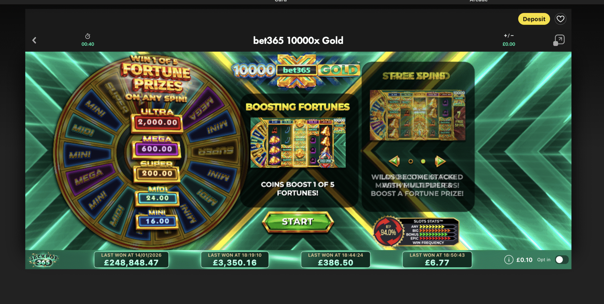 10000 Gold Slot 2
