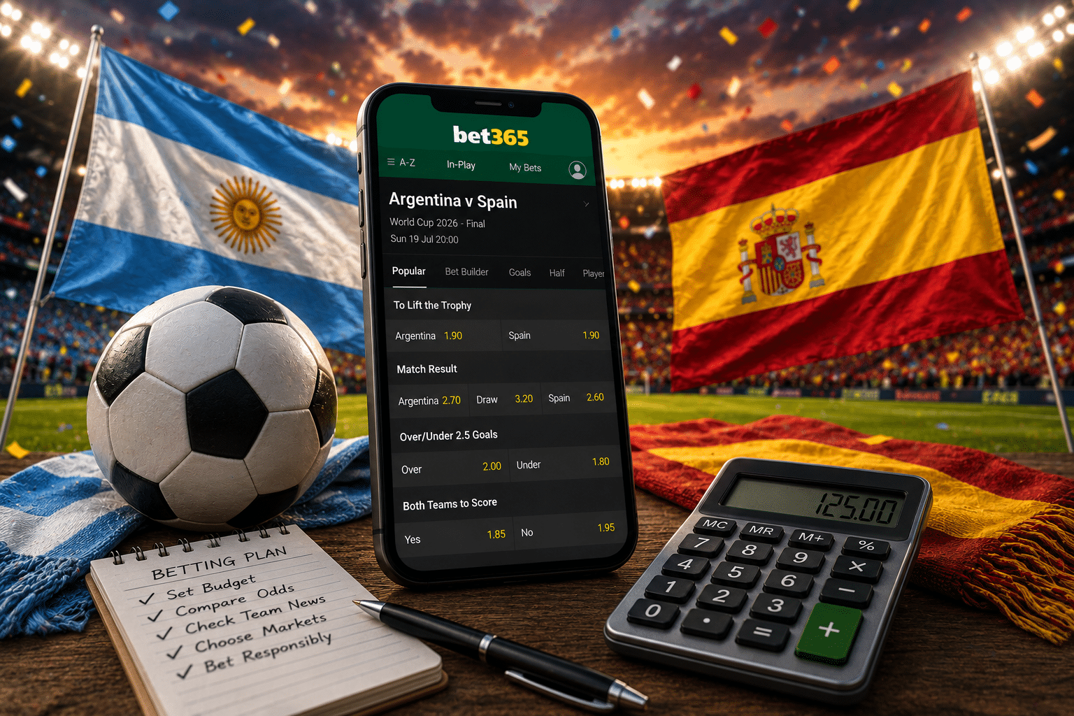 The Basics For How to Bet on Argentina vs Spain: A Beginner’s Guide to Betting The World Cup On bet365