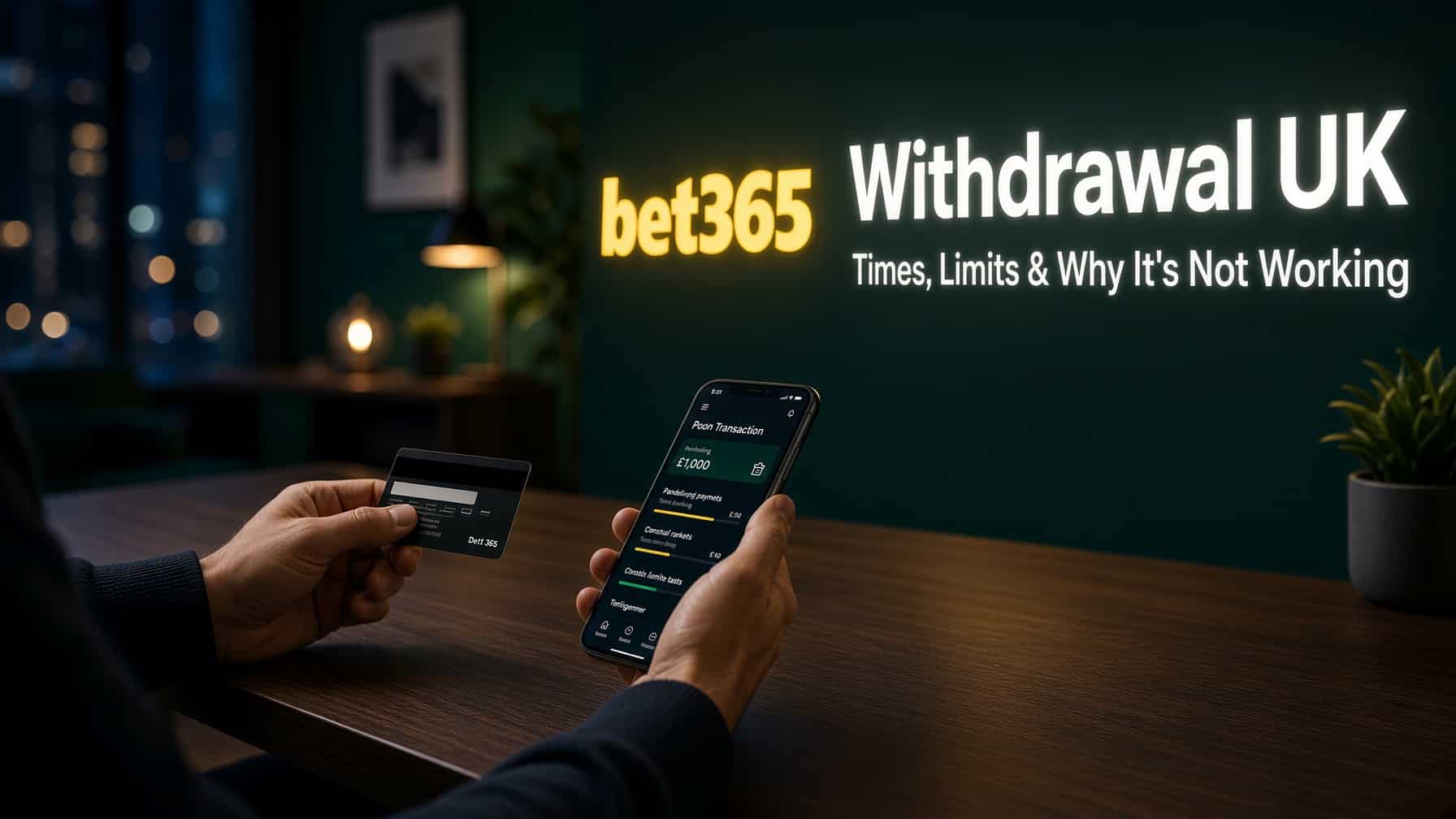 bet365 withdrawls uk